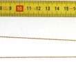 Collier en or jaune 18 cts, poinçon tête