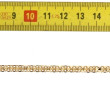 Bracelet ligne en or jaune 18 cts, poinç