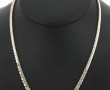 Collier en argent 925ème à maille plate 