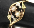 Petite bague en or jaune 18 cts, poinçon