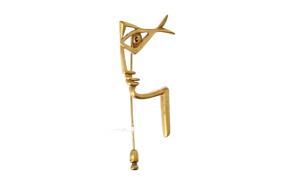 JEAN COCTEAU (1889-1963) - Broche épingl