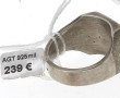 Chevalière en argent 925ème, non gravée,