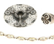 Lot de 3 bijoux : une broche en argent +