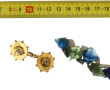 Lot de 4 bijoux signés : 1) LANVIN Paris