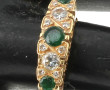 Bague jonc en or jaune 18 carats, poinço