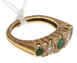 Bague jonc en or jaune 18 carats, poinço