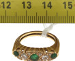 Bague jonc en or jaune 18 carats, poinço