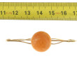 Broche en or jaune 18 cts, poinçon tête 