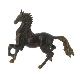 Ecole Xxème "Cheval une patte levée", su
