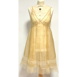 MARC JACOBS - Robe en soie et crêpe de s