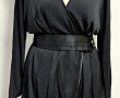 MARC JACOBS - Robe de soirée noire en ra