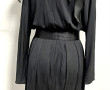 MARC JACOBS - Robe de soirée noire en ra