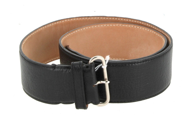 MARC JACOBS - Ceinture femme en cuir noi