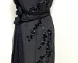JOHN GALLIANO - Robe de soirée noire ave