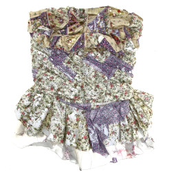LOUIS VUITTON - Bustier en coton et soie