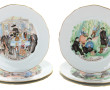 LIMOGES pour KANTERBRAU - 9 assiettes en