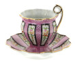 Grande tasse ancienne avec sa soucoupe e