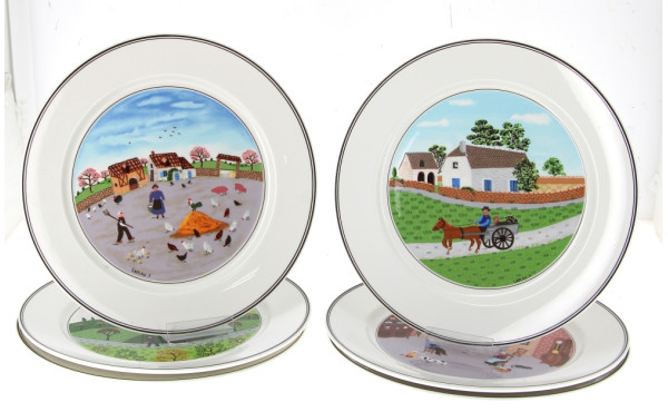 VILLEROY & BOCH - "Design Naïf" - 6 ass
