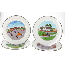 VILLEROY & BOCH - "Design Naïf" - 6 ass