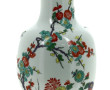 Pied de lampe en porcelaine à décor d'oi