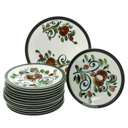 BOCH La Louvière - 14 assiettes et un pl