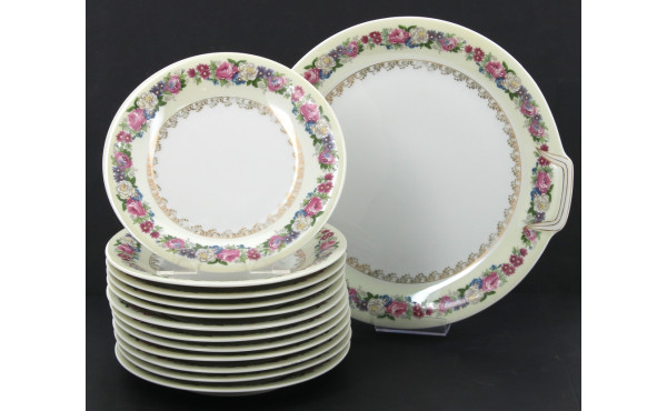 LIMOGES Manufacture Georges BOYER - Plat