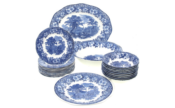 WEDGWOOD Modèle "Woodland" - Service de 