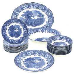 WEDGWOOD Modèle "Woodland" - Service de 