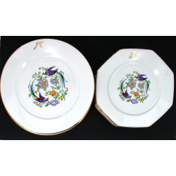 LIMOGES - Service de table en porcelaine