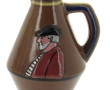 HENRIOT Quimper - Pichet à fond brun à d