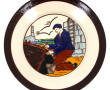 RENAUD HB Quimper - Plat en faïence poly