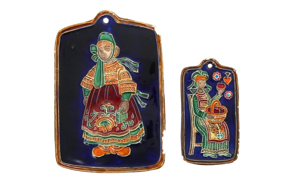 Jean-Claude TABURET - Lot de 2 petites p