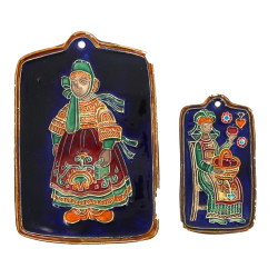 Jean-Claude TABURET - Lot de 2 petites p