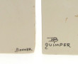 BOUVIER (1881-?) - Paire de serre-livres