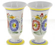 HENRIOT QUIMPER France - Paire de vases 