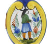 QUIMPER - Secouette à décor d'un breton 