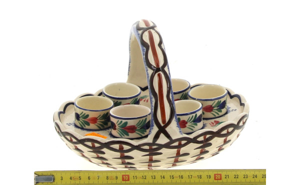 HB QUIMPER - Oeufrier en forme de panier
