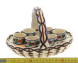 HB QUIMPER - Oeufrier en forme de panier