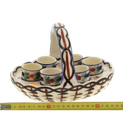 HB QUIMPER - Oeufrier en forme de panier