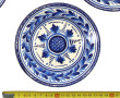 HB QUIMPER - 9 assiettes à gâteaux en fa