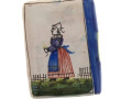 Secouette en forme de livre en faïence p