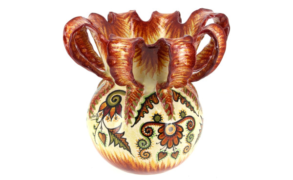 Maurice FOUILLEN - Vase à col travaillé 