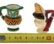 Deux pièces miniatures en faïence de Qui