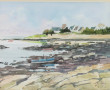Roger HAROT (1928-2003) "Côte bretonne",