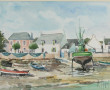 Roger HAROT (1928-2003) "Petit port de p