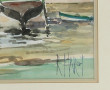 Roger HAROT (1928-2003) "Petit port de p