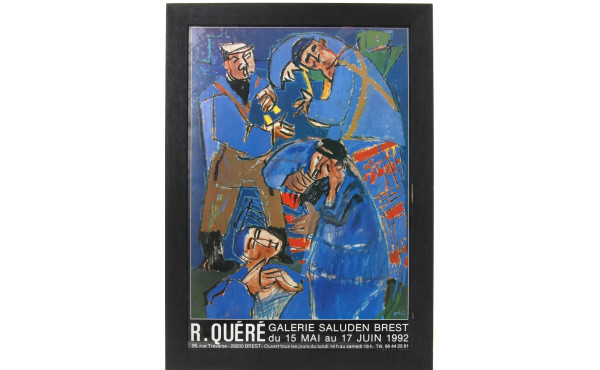 René QUERE - Affiche en couleurs, Galeri