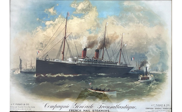 Thème MARINE - "Cie Générale Transatlant
