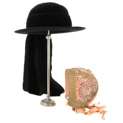 Chapeau breton et bonnet d'enfant breton