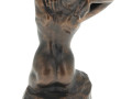 Statuette d'après Rodin en résine patine
